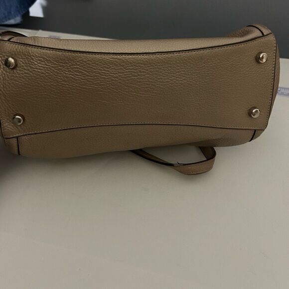 Coach Gold Metallic Brooke Chain Carryall Shoulder Bag Style No. F39019 - Picture 12 of 16